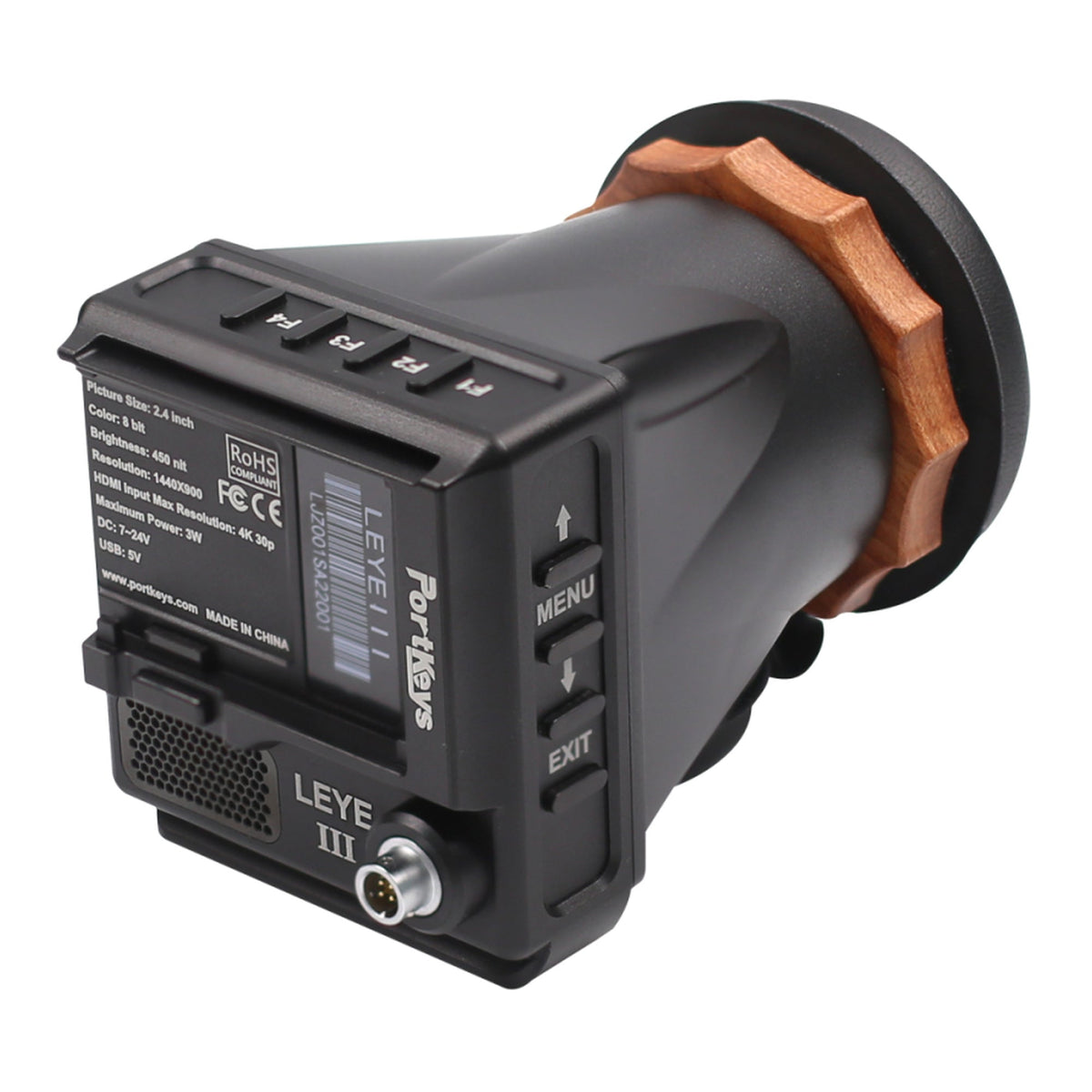 Portkeys LEYE III 2.4" 4K30p HDMI Electronic Viewfinder