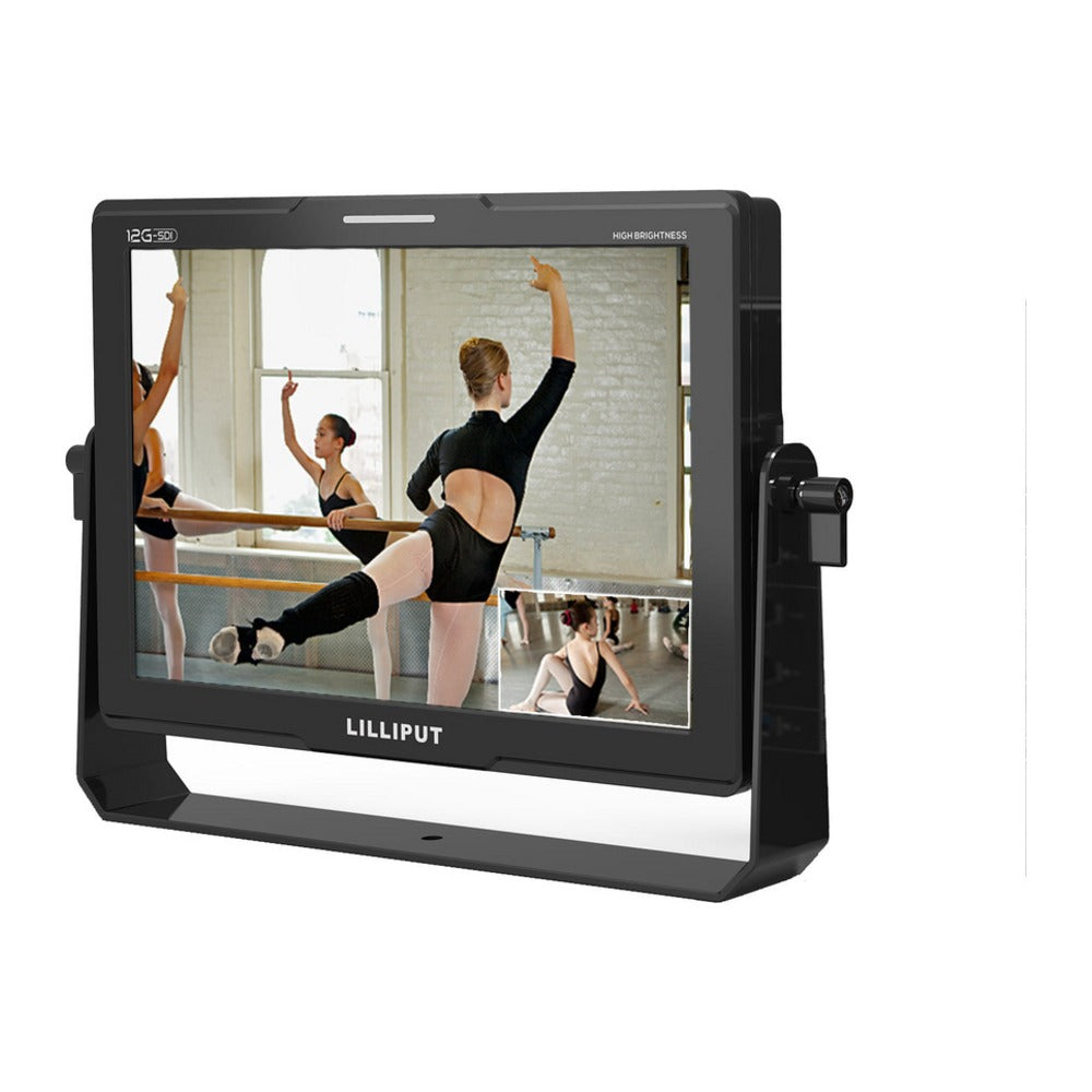 Lilliput Q10 10.1" 1500 nits 4K Monitor with 2 x 12G-SDI and 1 x HDMI 2.0 inputs