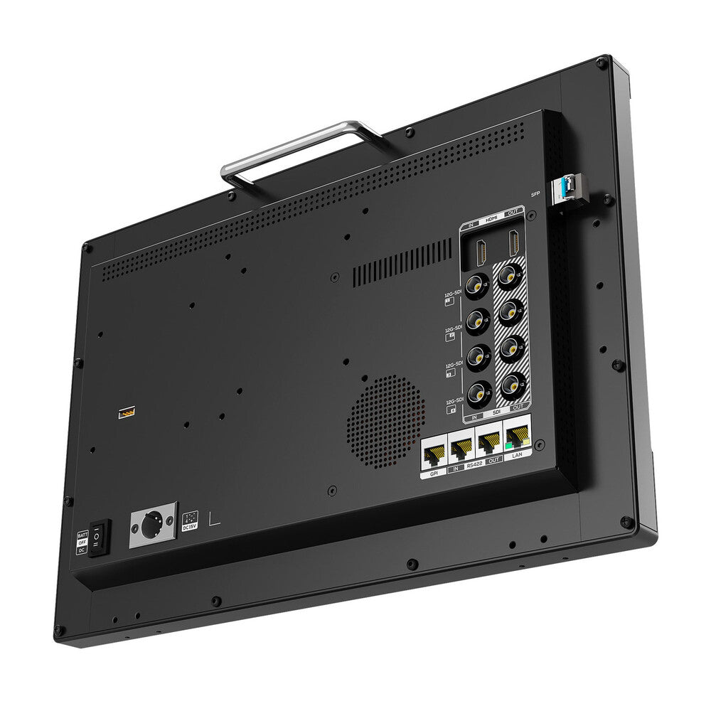 Lilliput Q15 15.6" 8K HDR Monitor with 4 x 12G-SDI, 1 x 12G SFP and 1 x HDMI 2.0 inputs