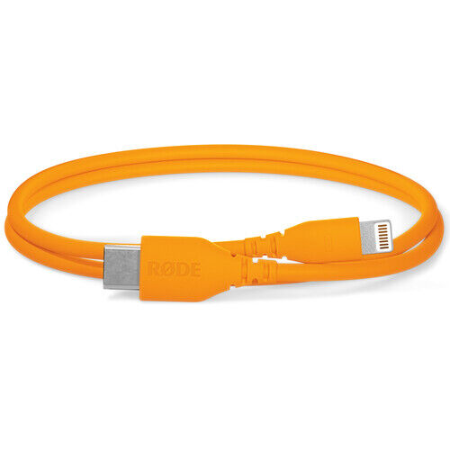 RODE SC21 Lightning to USB-C Cable (Orange, 11.8")