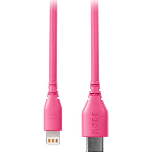 RODE SC21 Lightning to USB-C Cable (Pink, 11.8")
