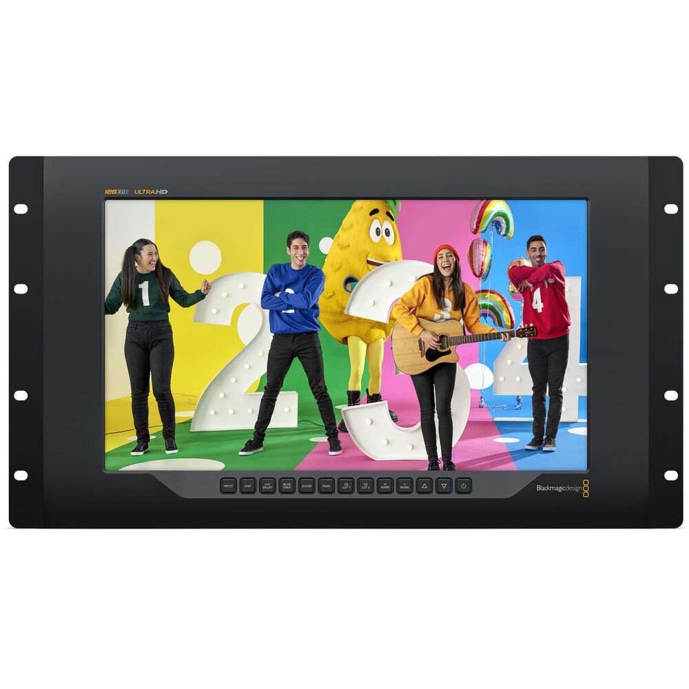 Blackmagic Design SmartView 4K G3 15.6" DCI 4K Broadcast Monitor with SMPTE 2110 (6 RU) image 1