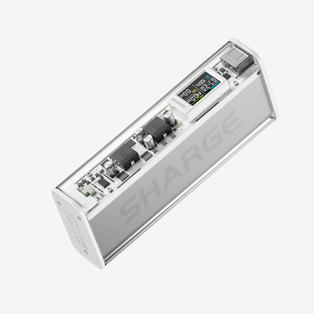 Sharge 140 Power Bank - Capacity 20000mAh - Silver Version