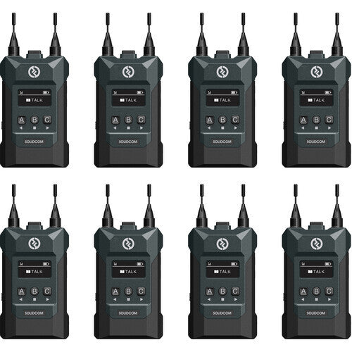 Hollyland Solidcom M1 Full-Duplex Wireless Intercom Solution - 8 Beltpacks image 4