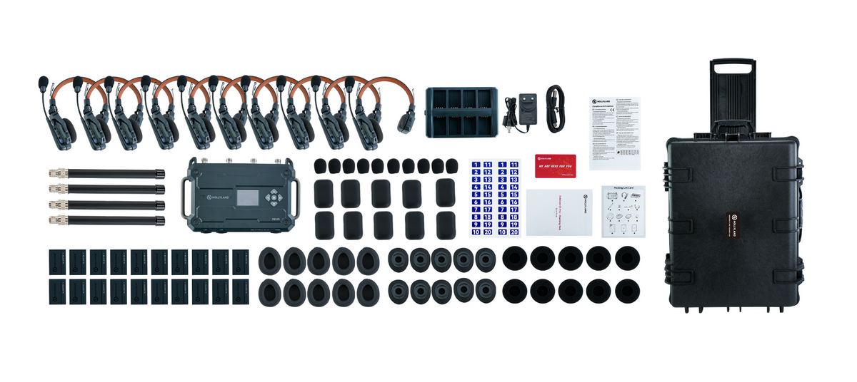 Hollyland Solidcom C1 Pro Roaming Hub 10S Full-Duplex Wireless Intercom System image 8