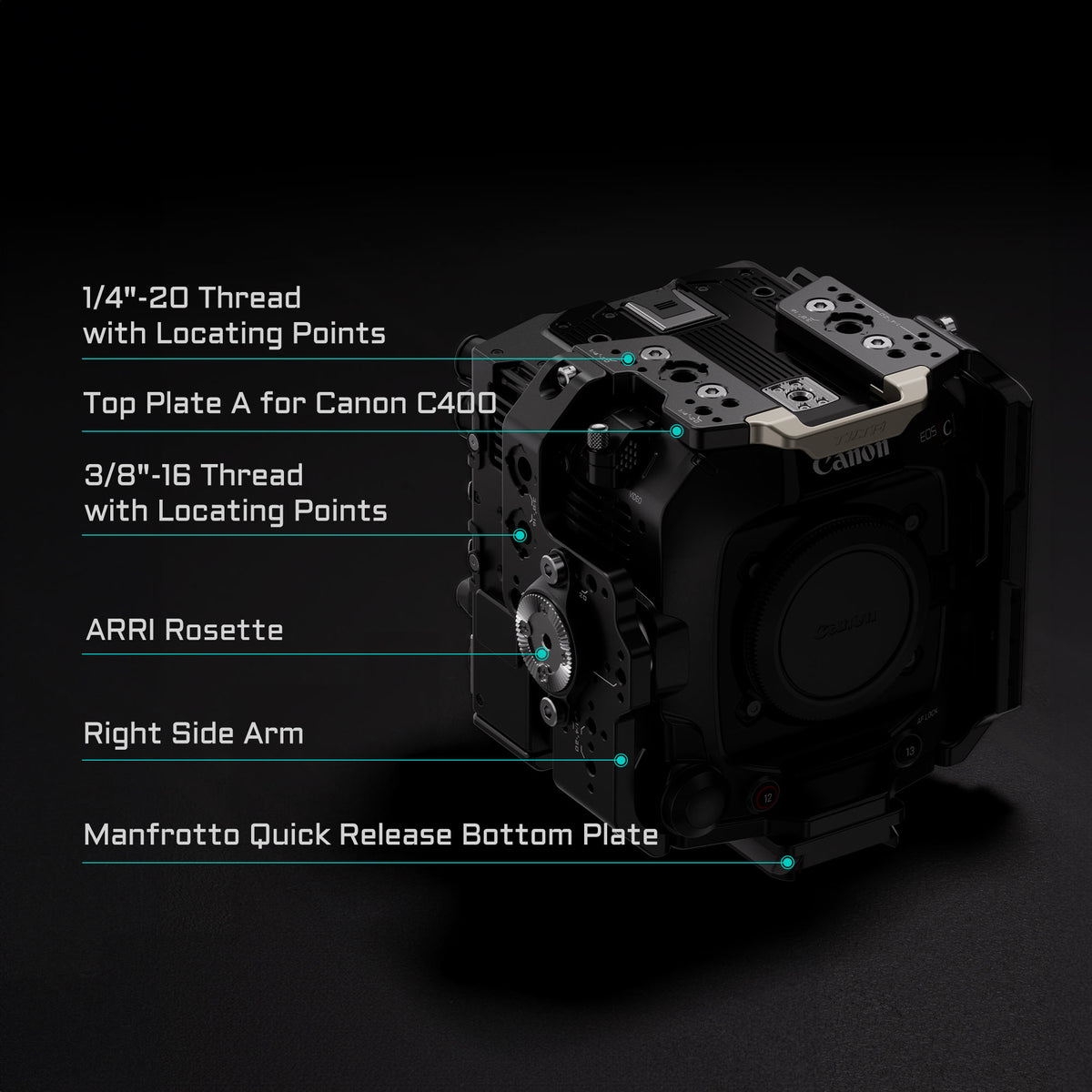 Tilta Camera Cage for Canon C400 Base Kit