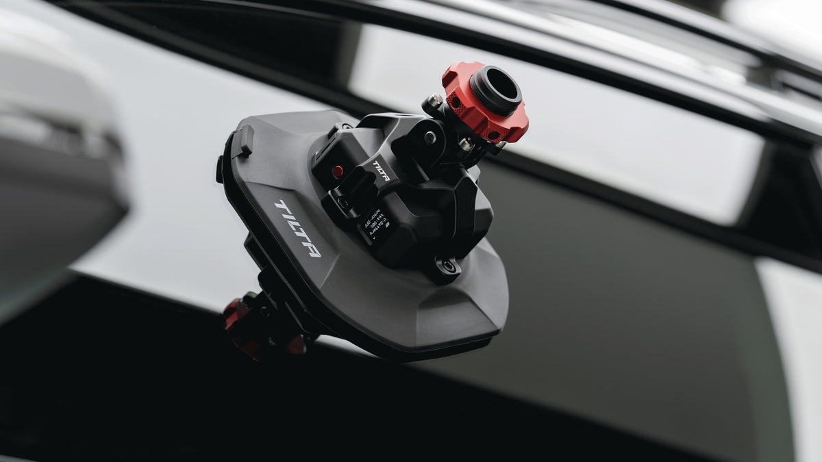 Tilta Electronic Suction Cup (4.5″) with Hydra M25 Mounting Bracket