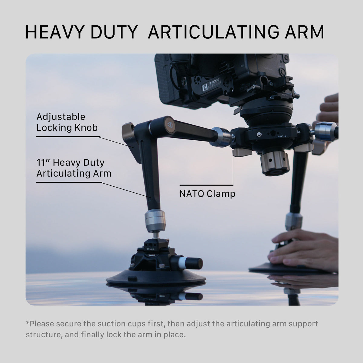 Tilta Hydra Articulating Car Mounting System