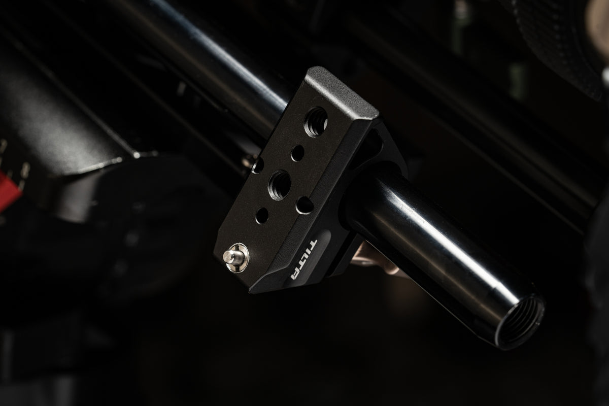Tilta 15mm Rod Holder to NATO Rail Attachment - Black
