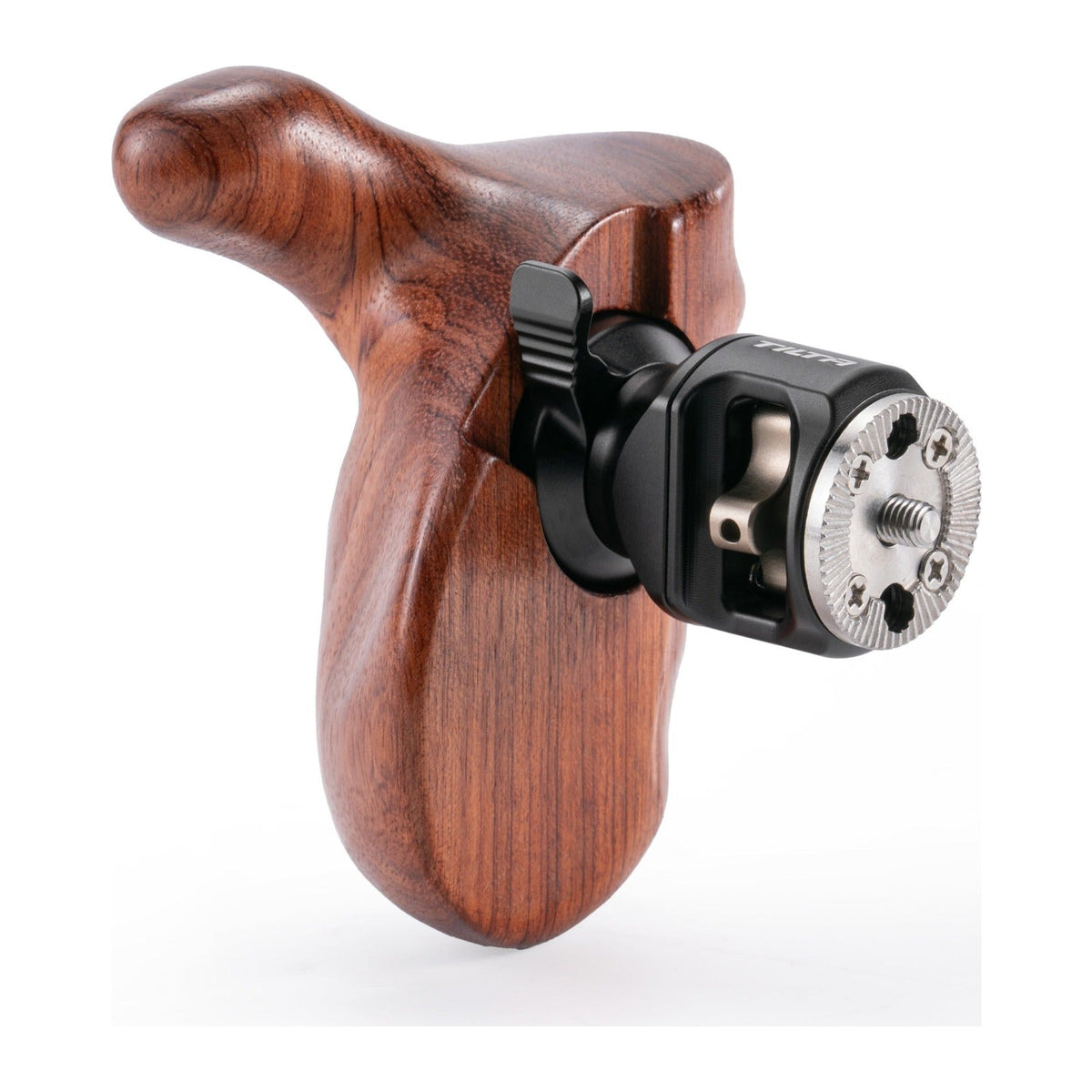 Tilta Advanced Left Side Wooden Handle – Black - Arri Rosette