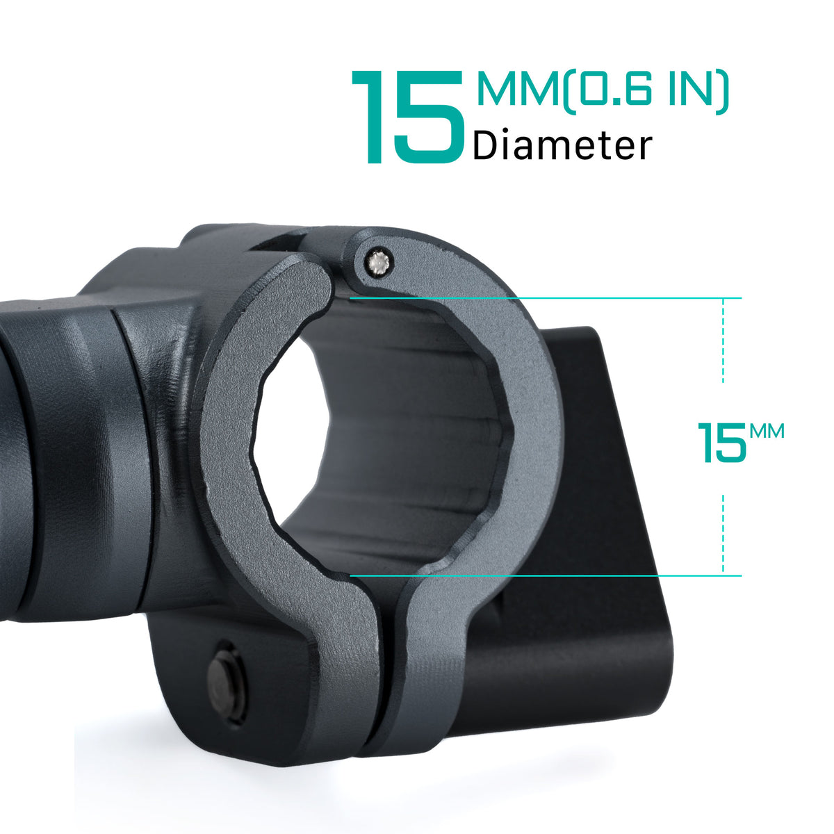 Tilta Rotatable Phone Mounting Bracket V2 (15mm) - Titanium Gray