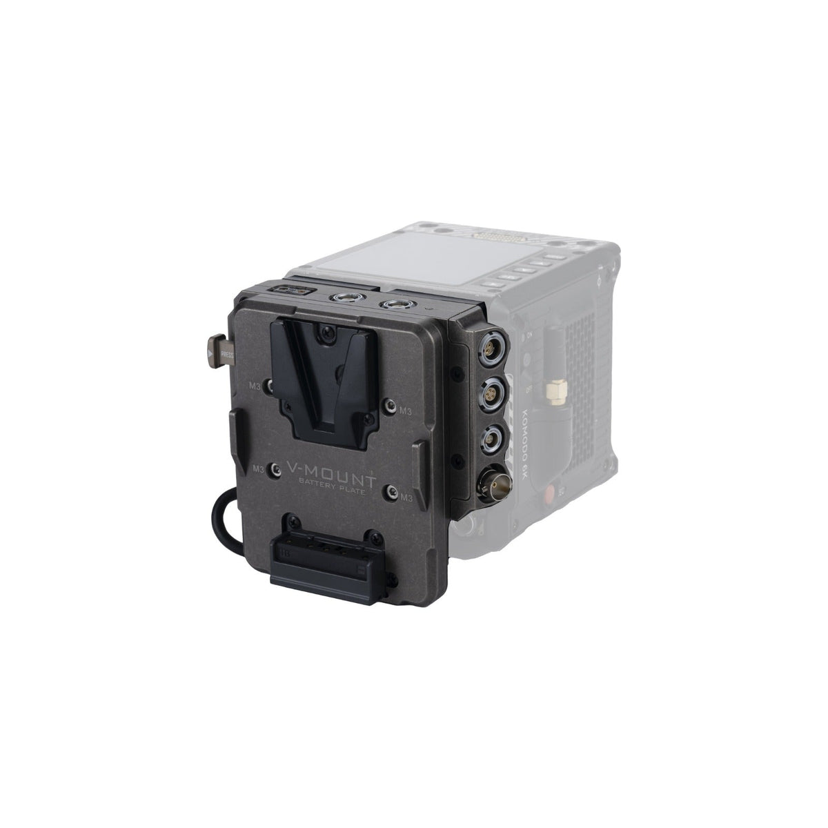 Tilta V Mount Advanced Power Distribution Module for RED Komodo Type I - Tactical Gray