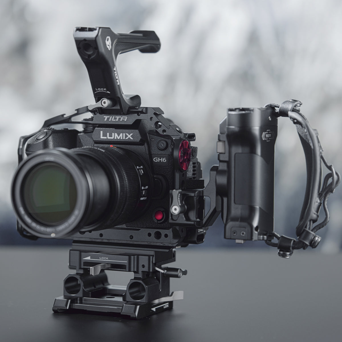 Tilta Camera Cage for Panasonic GH7/GH6 Pro Kit – Black
