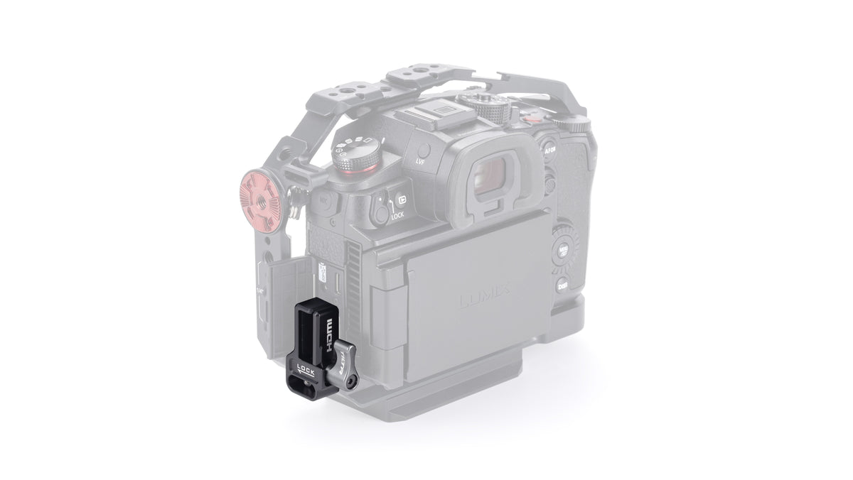 Tilta HDMI Clamp Attachment for Panasonic GH7/GH6 – Black