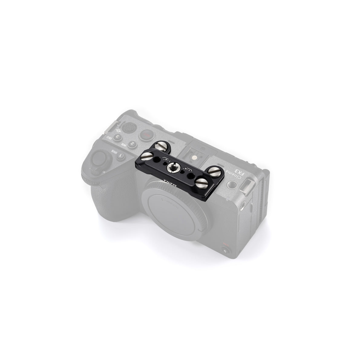 Tilta Hot Shoe Top Plate for Sony FX3/FX30 V2 - Black