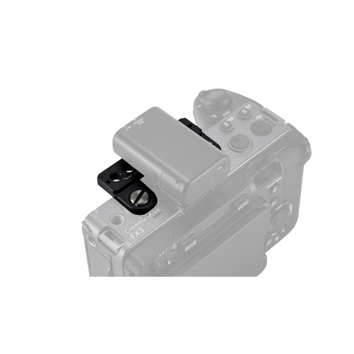 Tilta Hot Shoe Top Plate for Sony FX3/FX30 V2 - Black