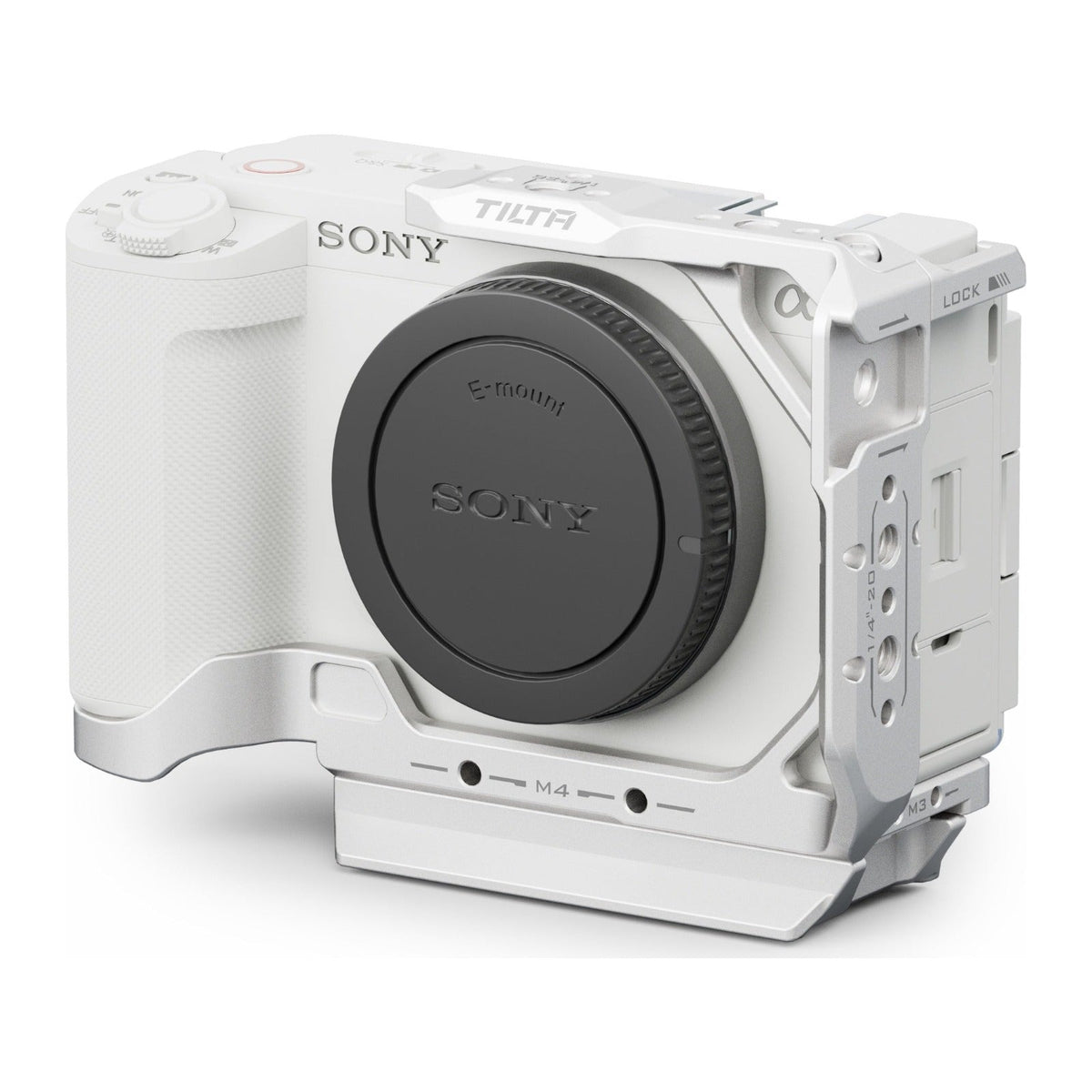 Tilta Half Camera Cage for Sony ZV-E1 - Silver