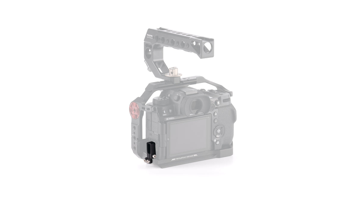 Tilta USB-C Cable Clamp Attachment for Fujifilm X-H2S – Black