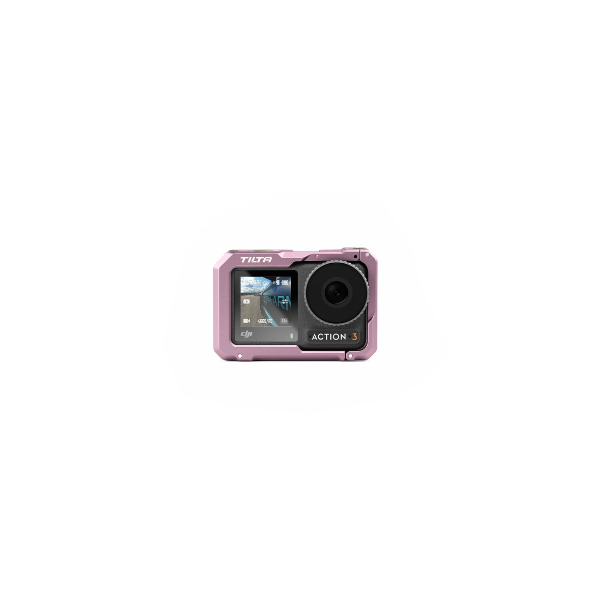 Tilta Full Camera Cage for DJI Osmo Action 3 - Pink