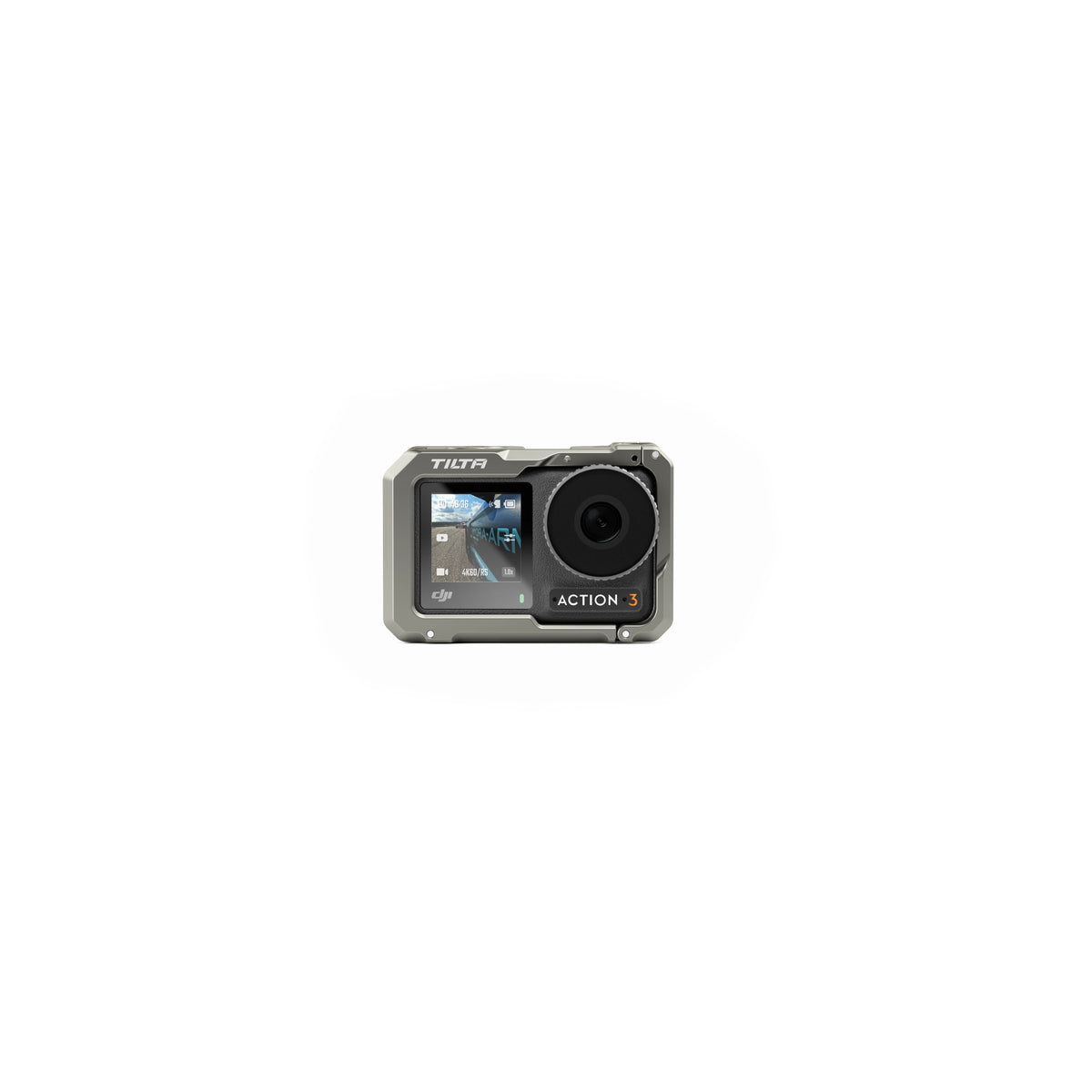Tilta Full Camera Cage for DJI Osmo Action 3 - Titanium Gray