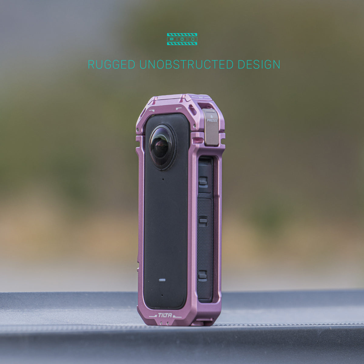 Tilta Full Camera Cage for Insta360 X3 - Black