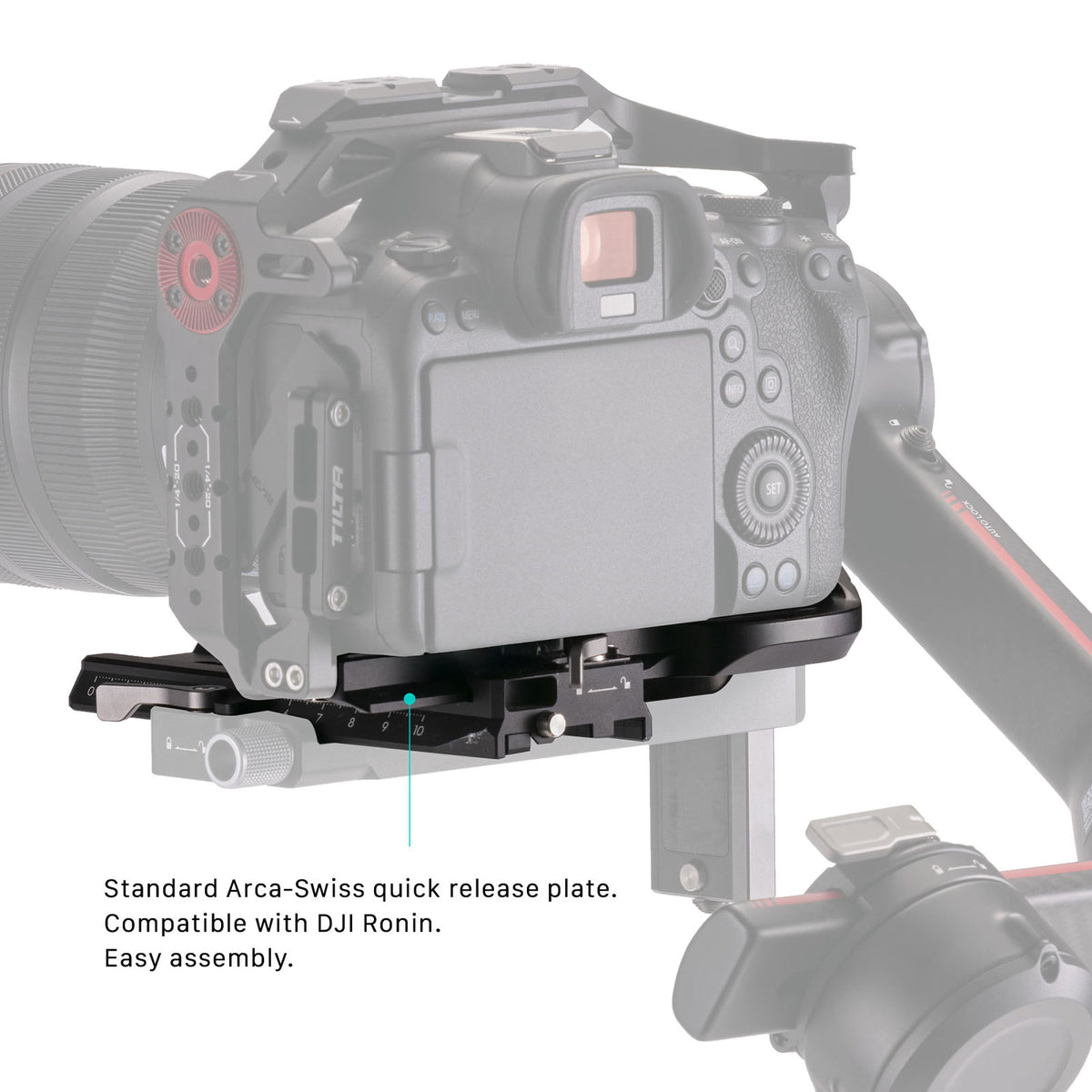 Tilta Full Camera Cage for Canon R6 Mark II - Black