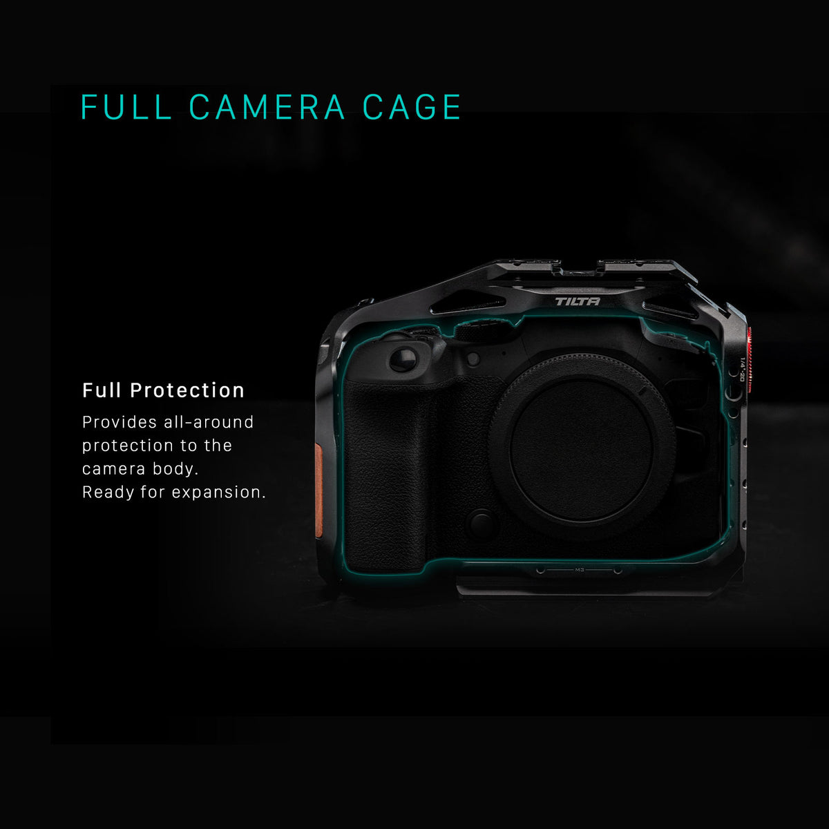 Tilta Full Camera Cage for Canon R6 Mark II - Black