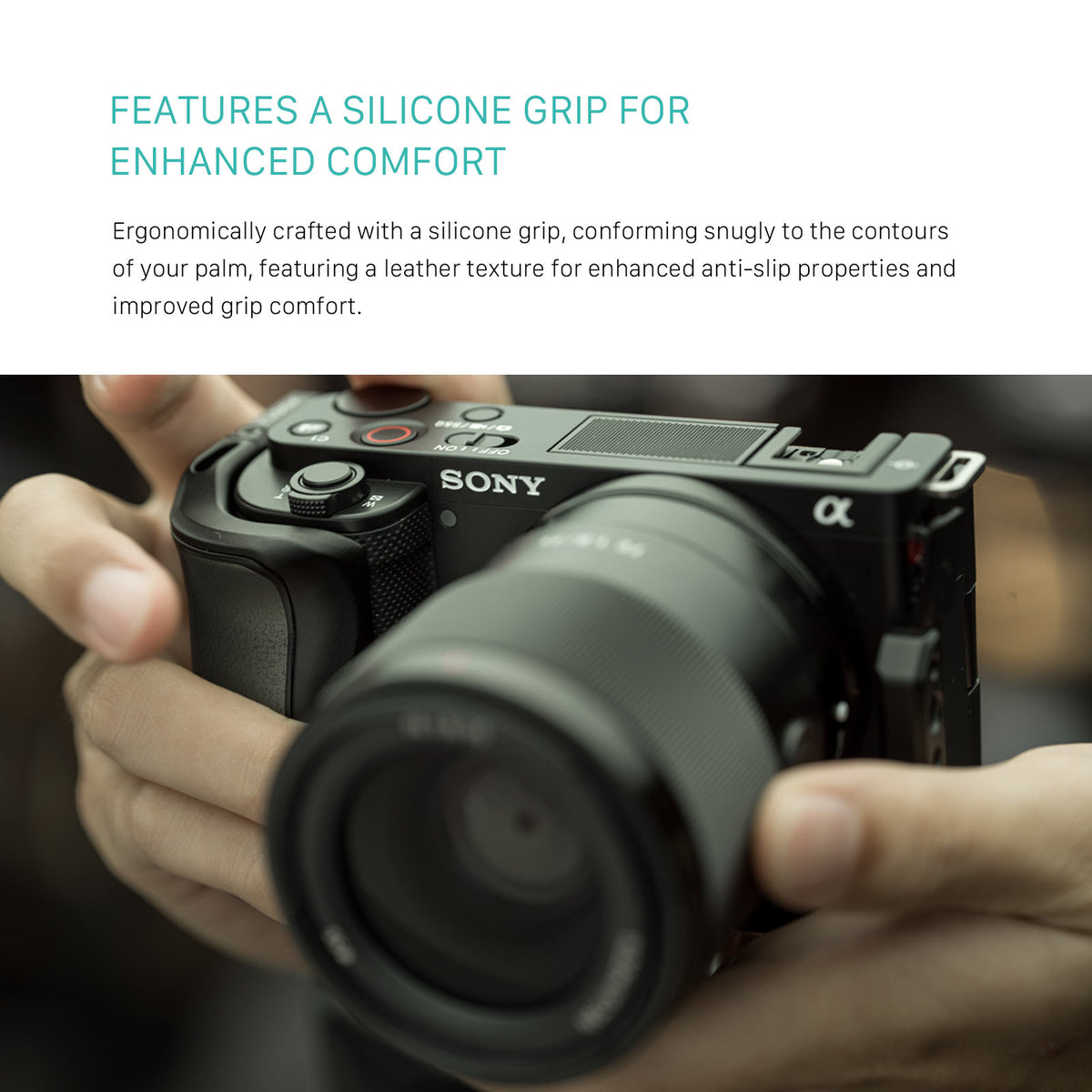 Tilta L-Bracket Mounting Plate for Sony ZV-E10 – Black
