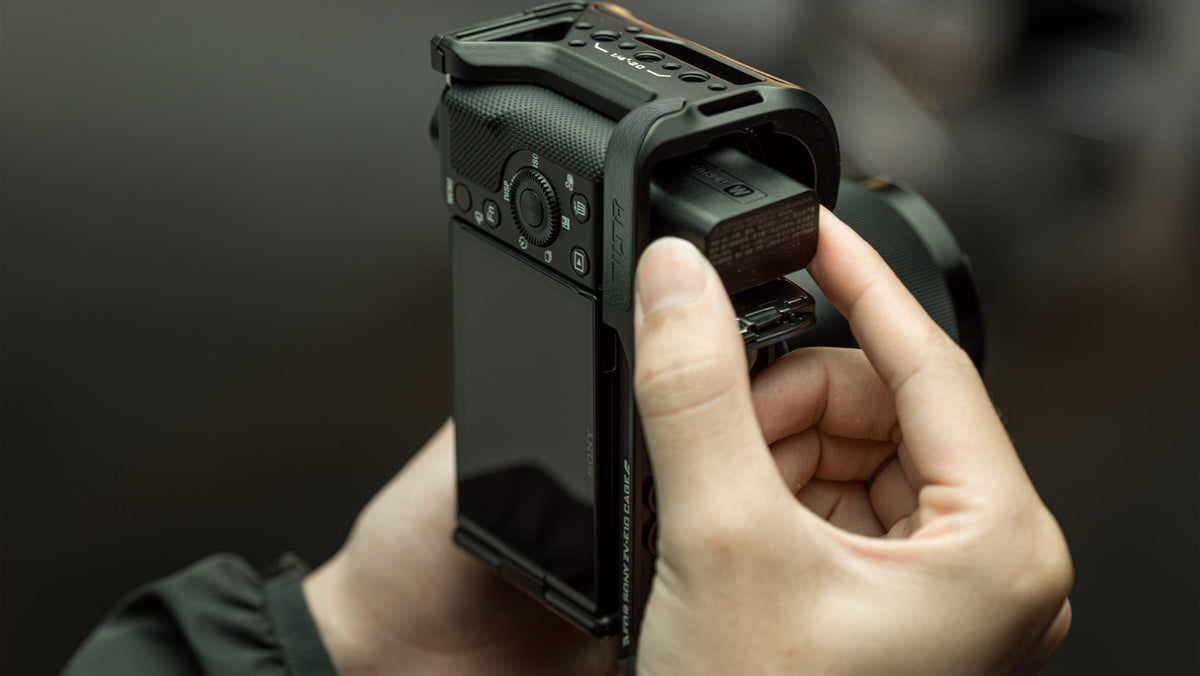 Tilta L-Bracket Mounting Plate for Sony ZV-E10 – Black