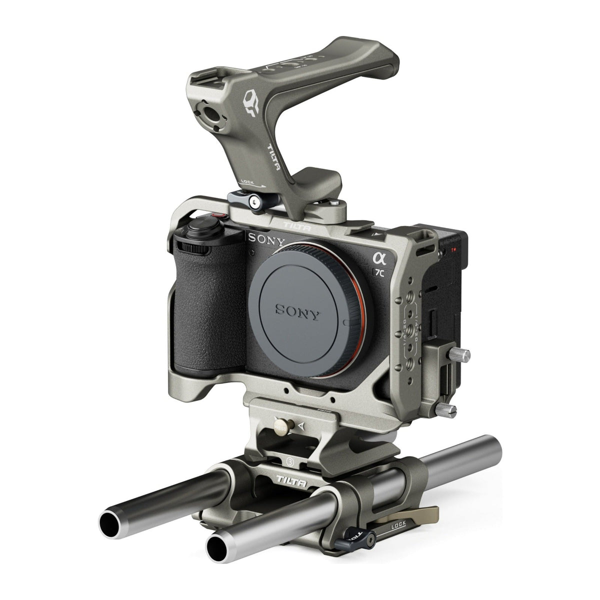 Tilta Camera Cage for Sony a7C II / a7C R Basic Kit - Titanium Gray