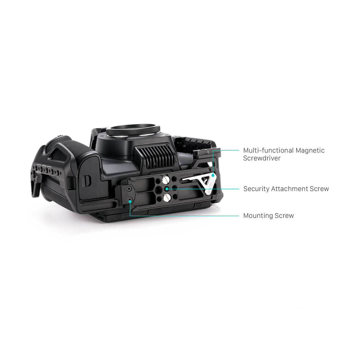 Tilta Camera Cage for BMCC 6K Basic Kit - Black