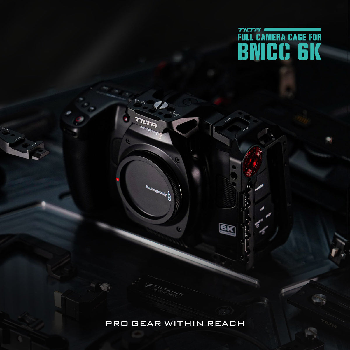 Tilta Full Camera Cage for BMCC 6K - Black