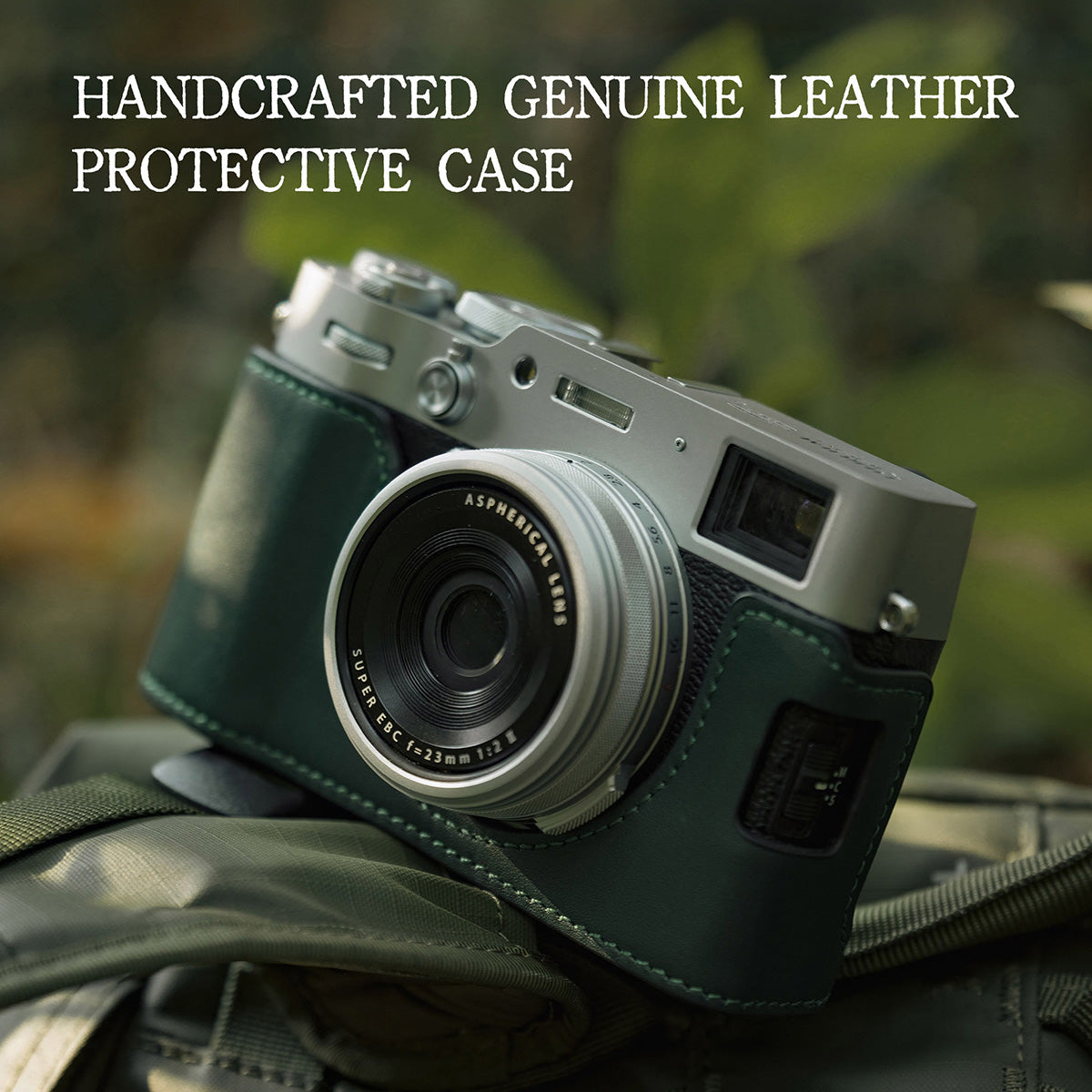 Tilta Leather Camera Case for Fujifilm X100VI - Green