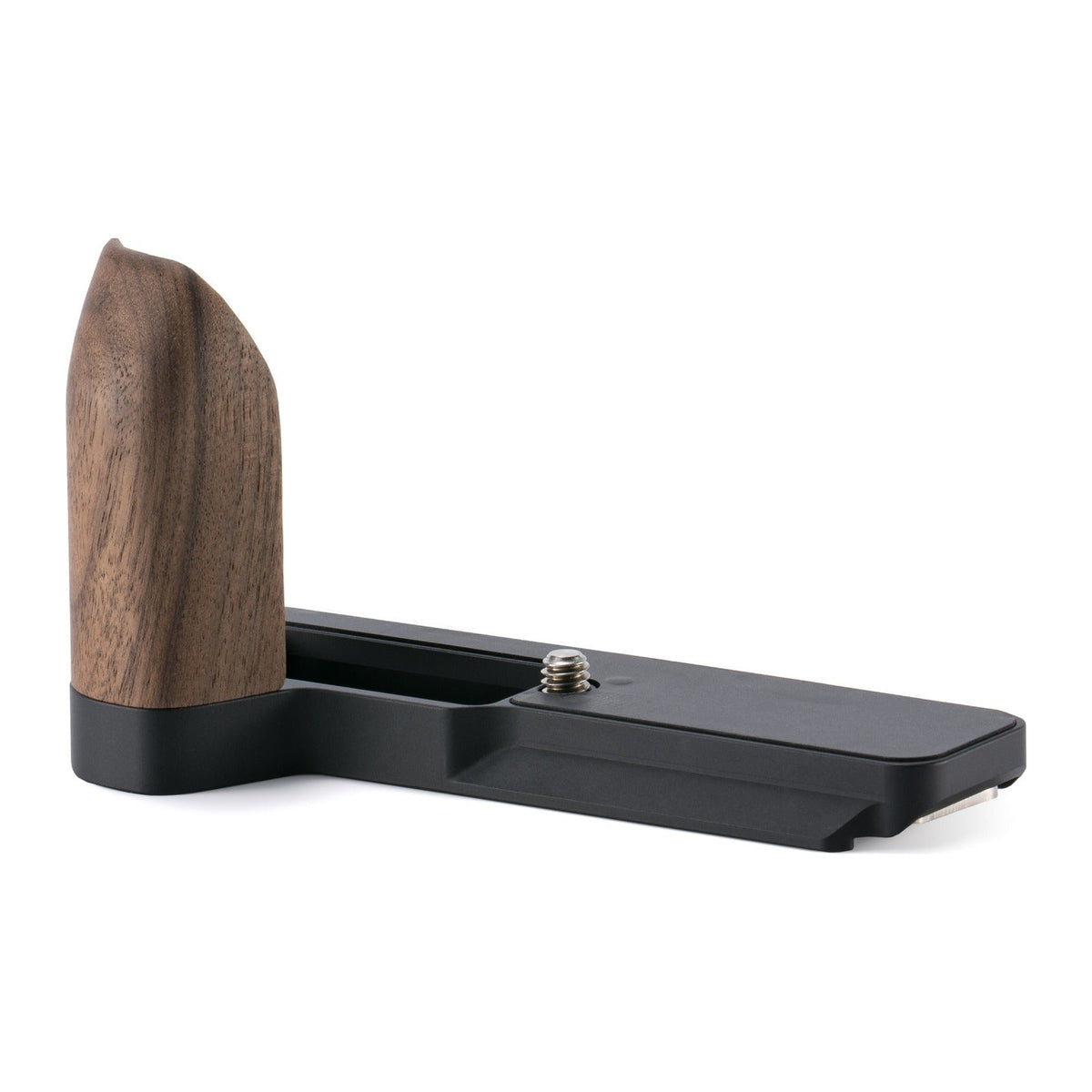 Tilta Mounting Baseplate with Wooden Grip for Canon PowerShot V1 - Black
