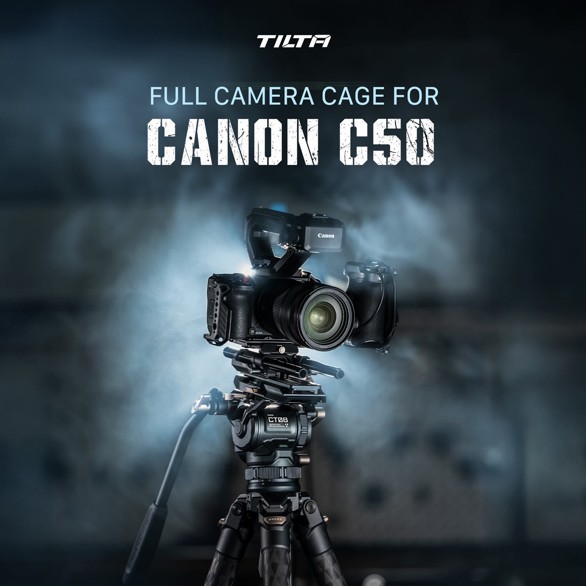 Tilta Camera Cage for Canon C50 Base Kit - Black