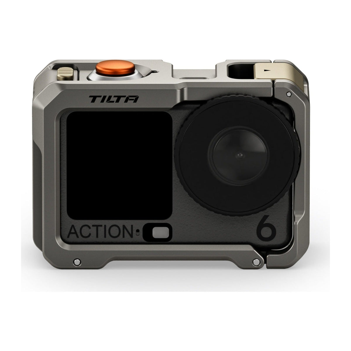 Tilta Full Camera Cage for DJI Osmo Action 6 - Titanium Gray