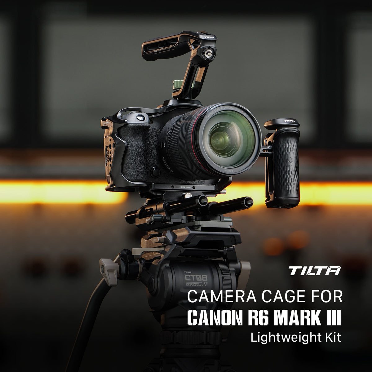Tilta Camera Cage for Canon R6 Mark III Lightweight Kit - Black