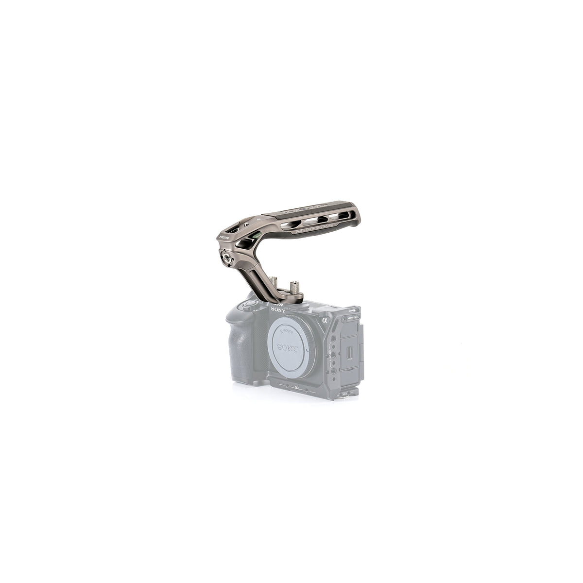 Tilta Xeno Top Handle (Dual 1/4"-20) - Titanium Gray