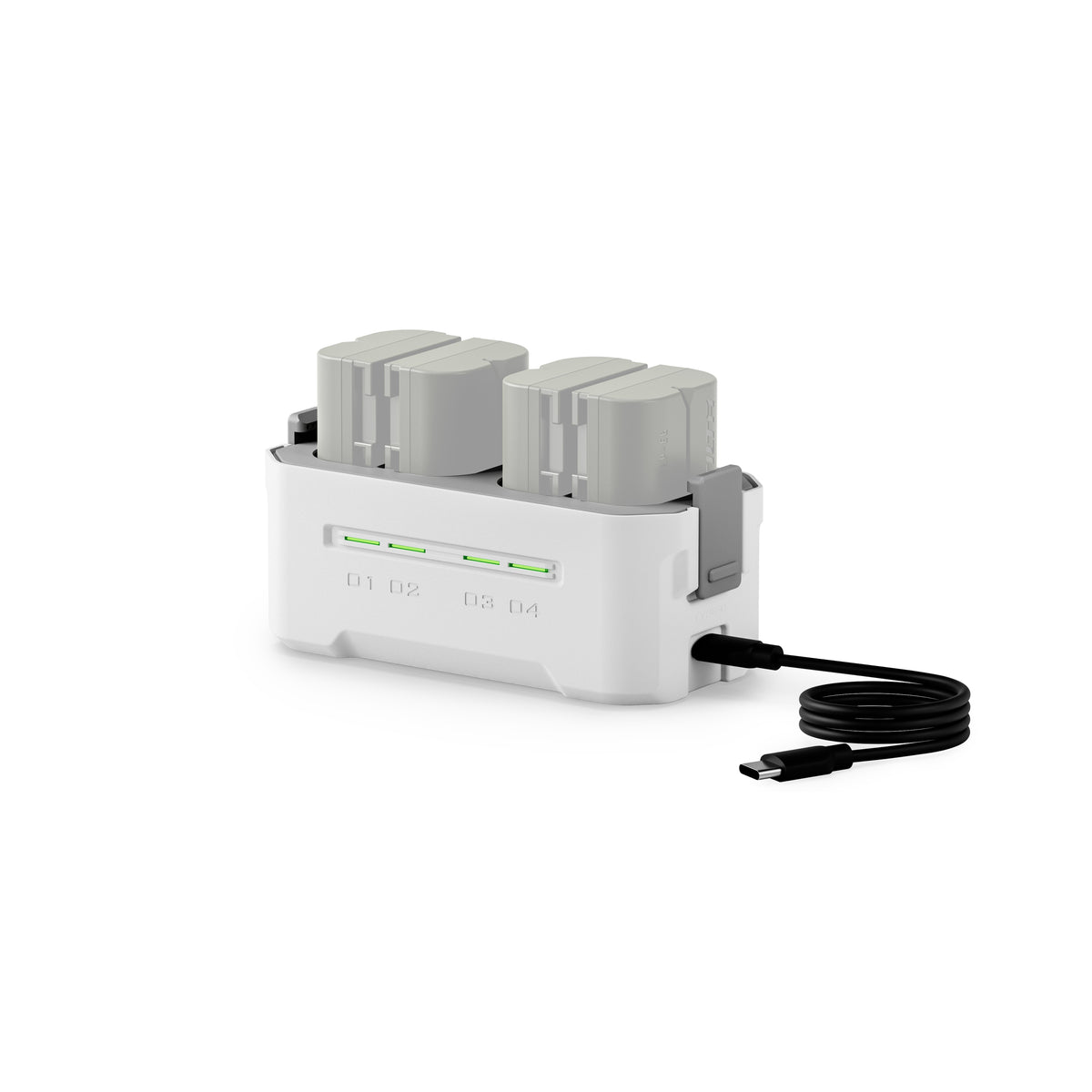 Tilta Portable Charging Station for LP-E6 (4 Channel) - Off White