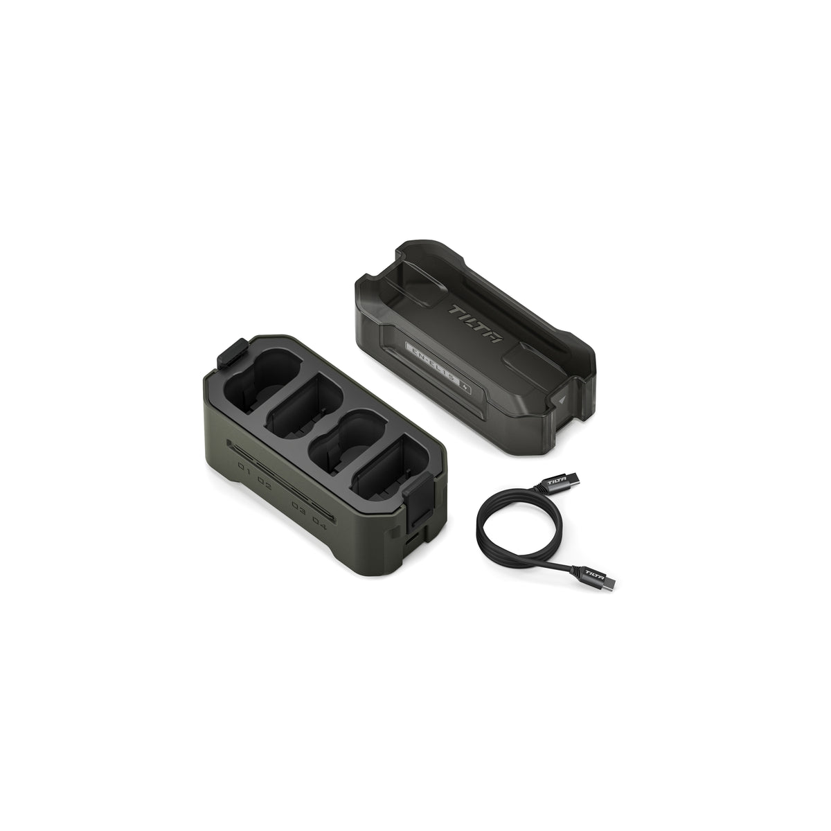 Tilta Portable Charging Station for EN-EL15C (4 Channel) - Green