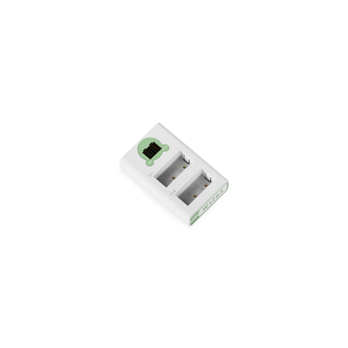 Tilta Battery Charger for NP-W126S (2 Channel) - Ash Green