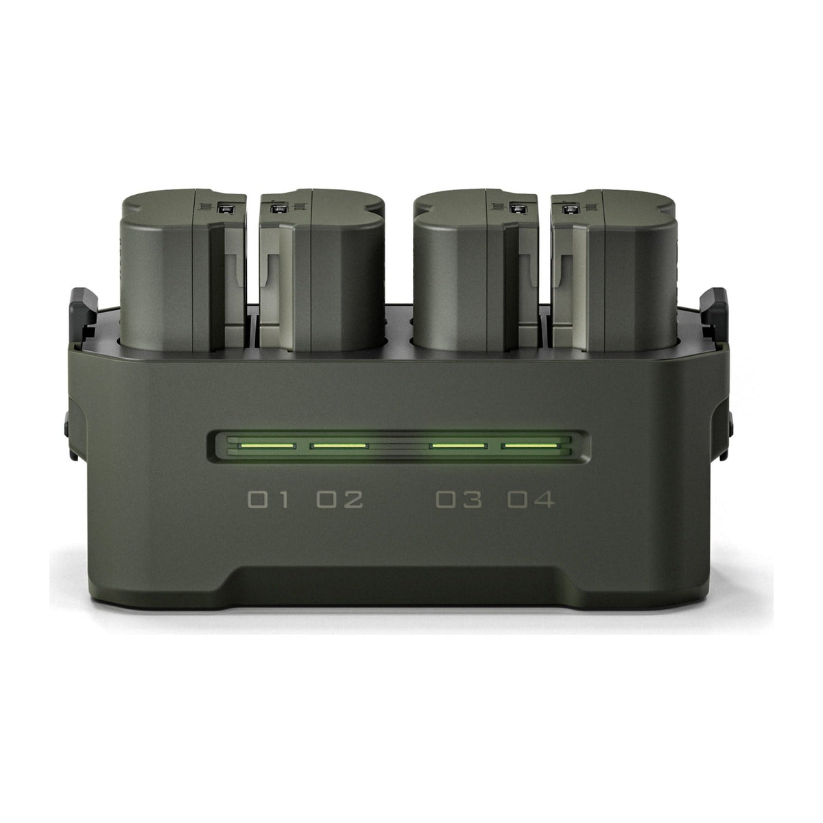 Tilta NP-W235 Charging Station Battery Kit (4 Batteries) - Green