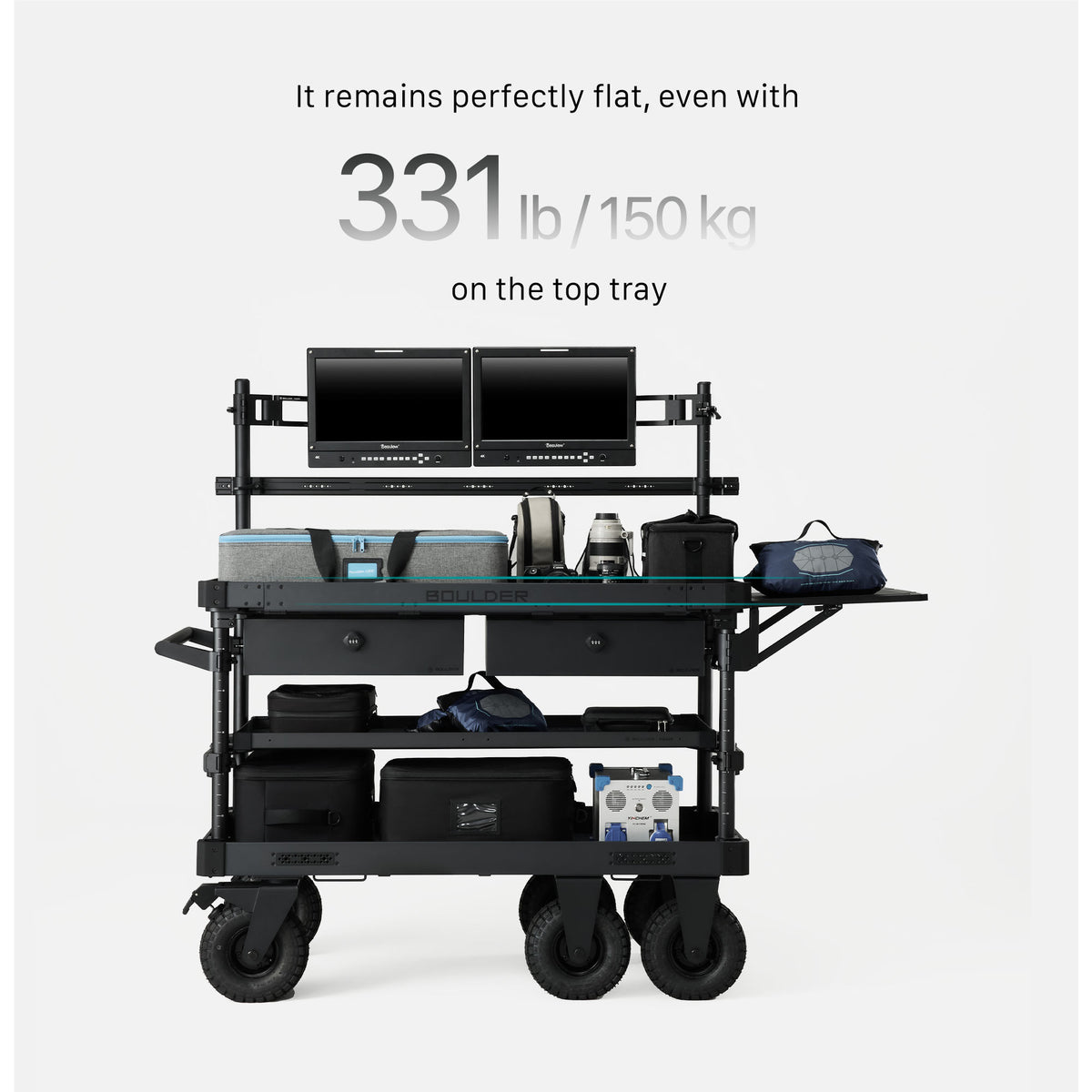 Tilta Boulder Camera Cart XL - Black