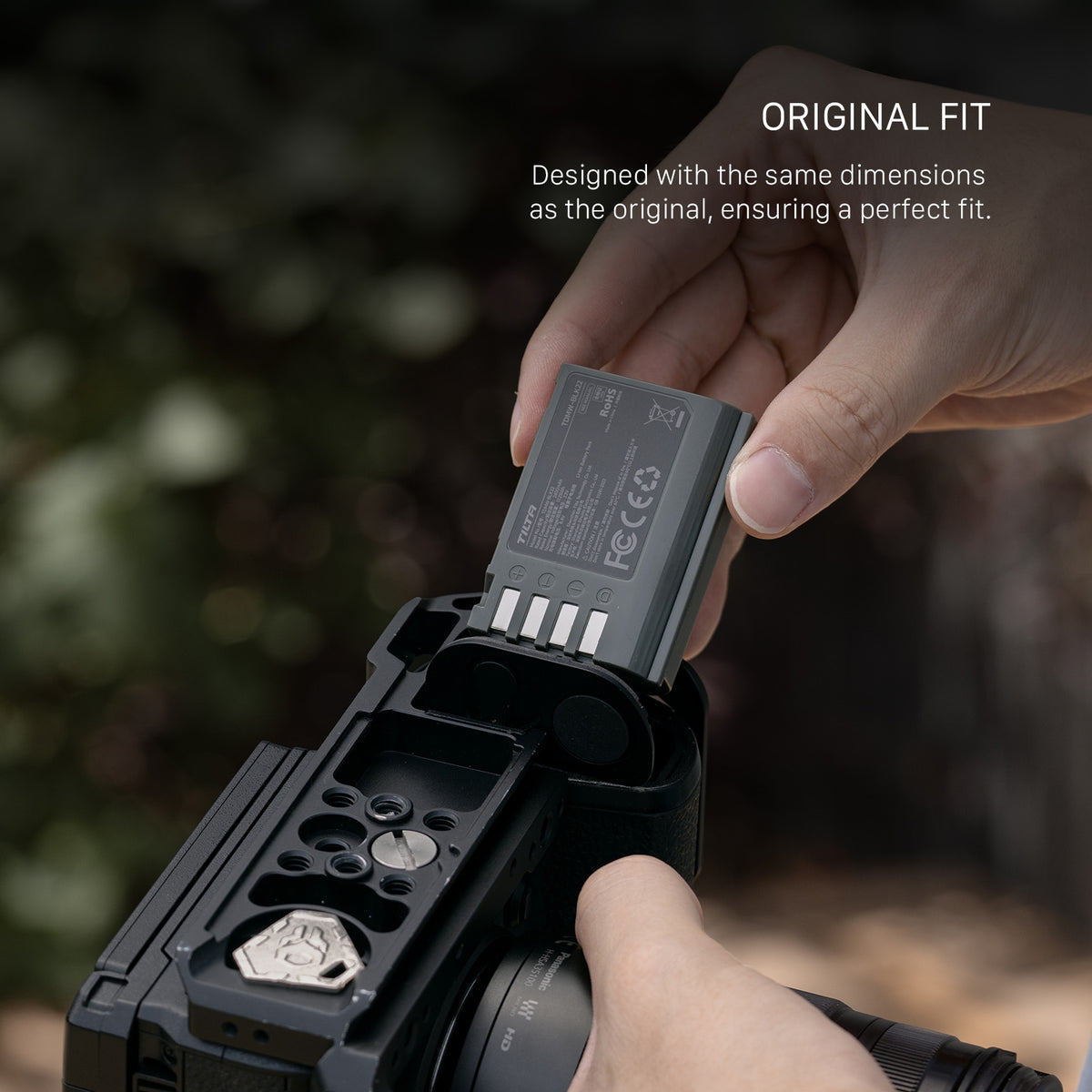 Tilta DMW-BLK22 Battery with USB-C Input (2400mAh) - Green
