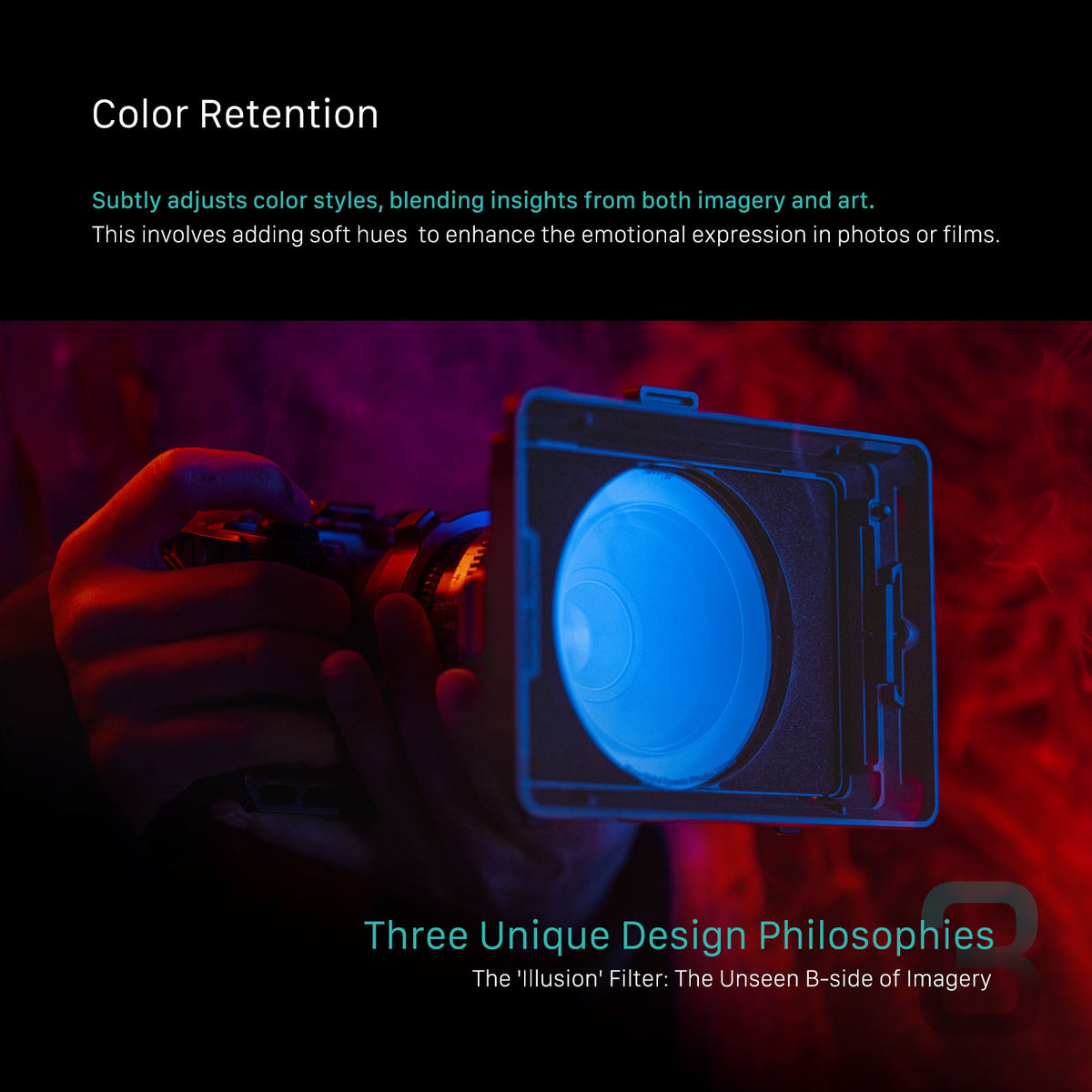 Tilta Illusion 95mm Gold Streak Filter