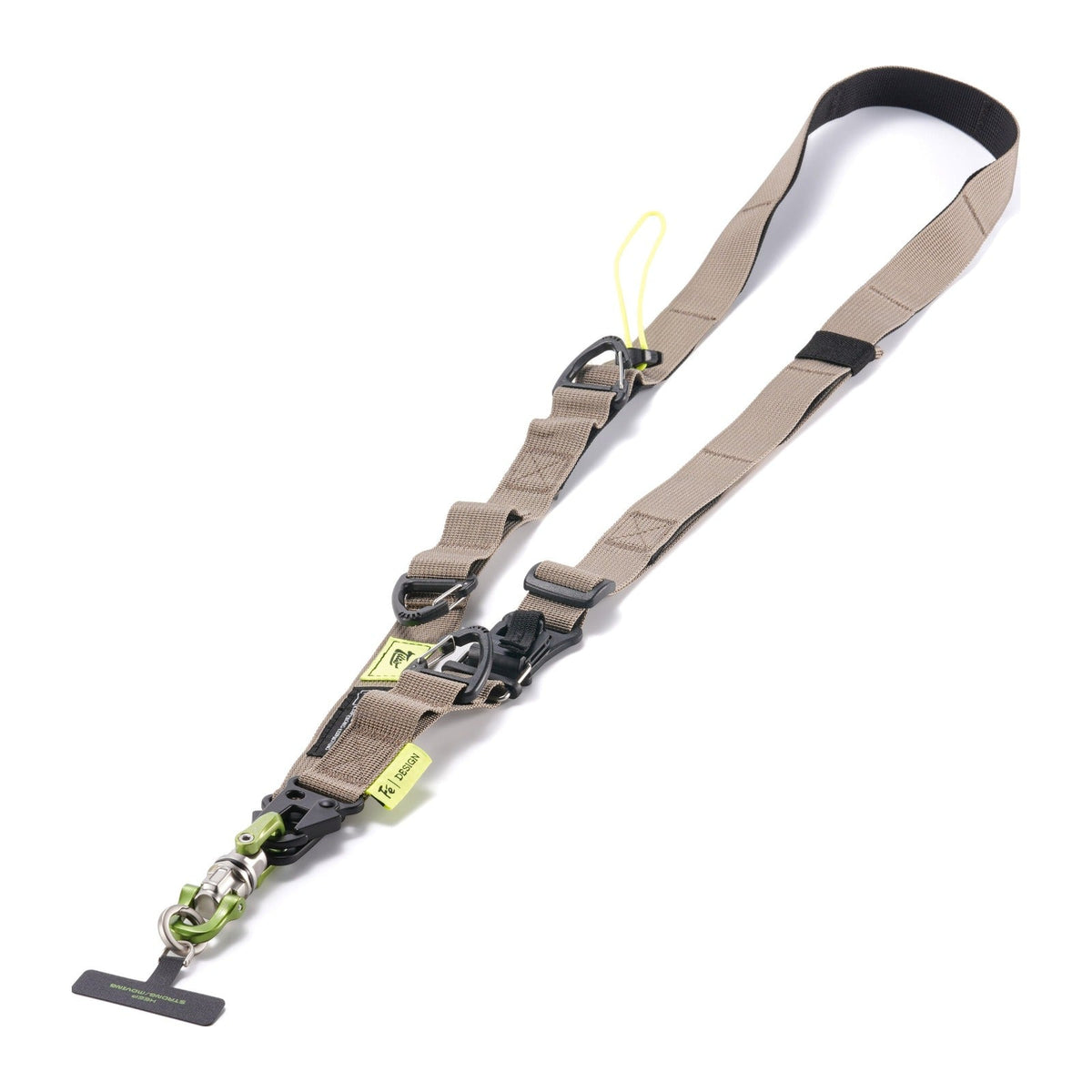 Tilta Fe Shoulder Strap and Buckle Kit- Brown/Lime