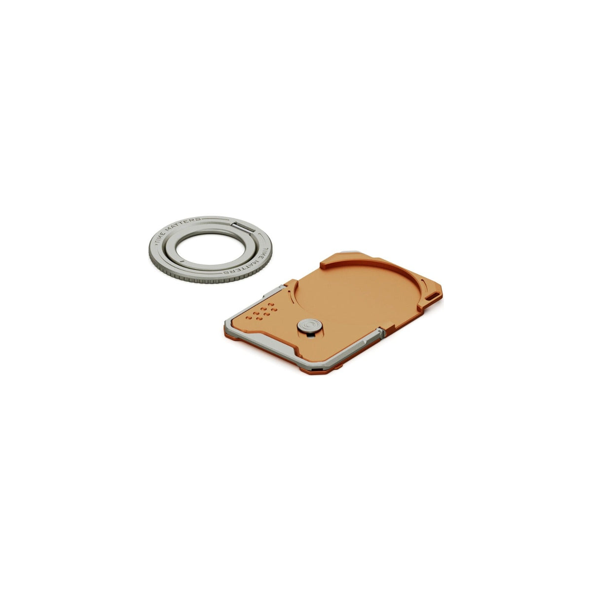 Tilta Khronos Multi-Functional Magnetic Backplate for iPhone 17 Pro - Orange