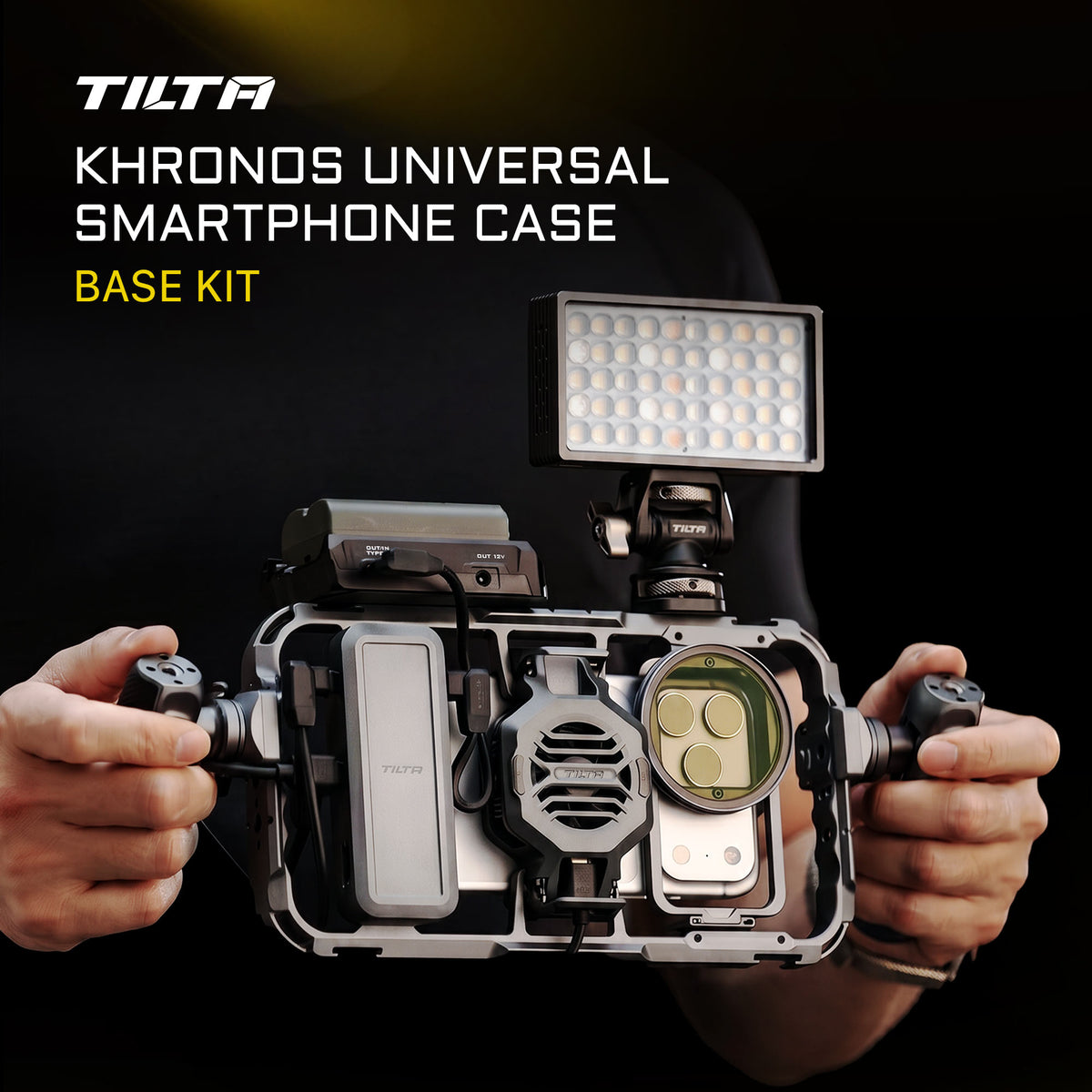 Tilta Khronos Universal Smartphone Case Base Kit - Space Gray