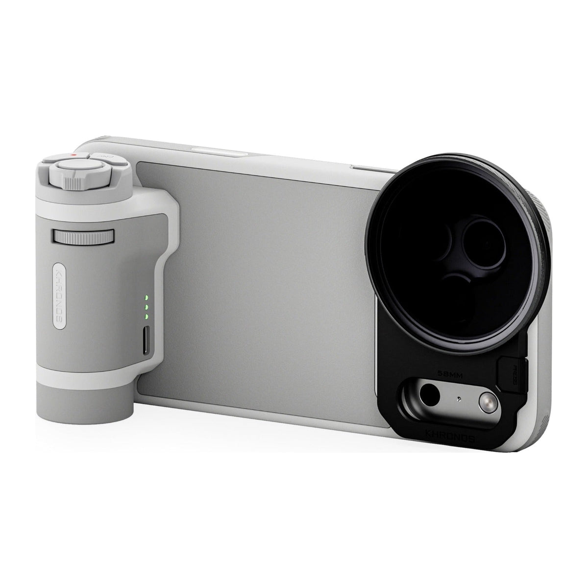 Tilta Khronos Lite iPhone 17 Pro Max Creator Kit - Light Gray