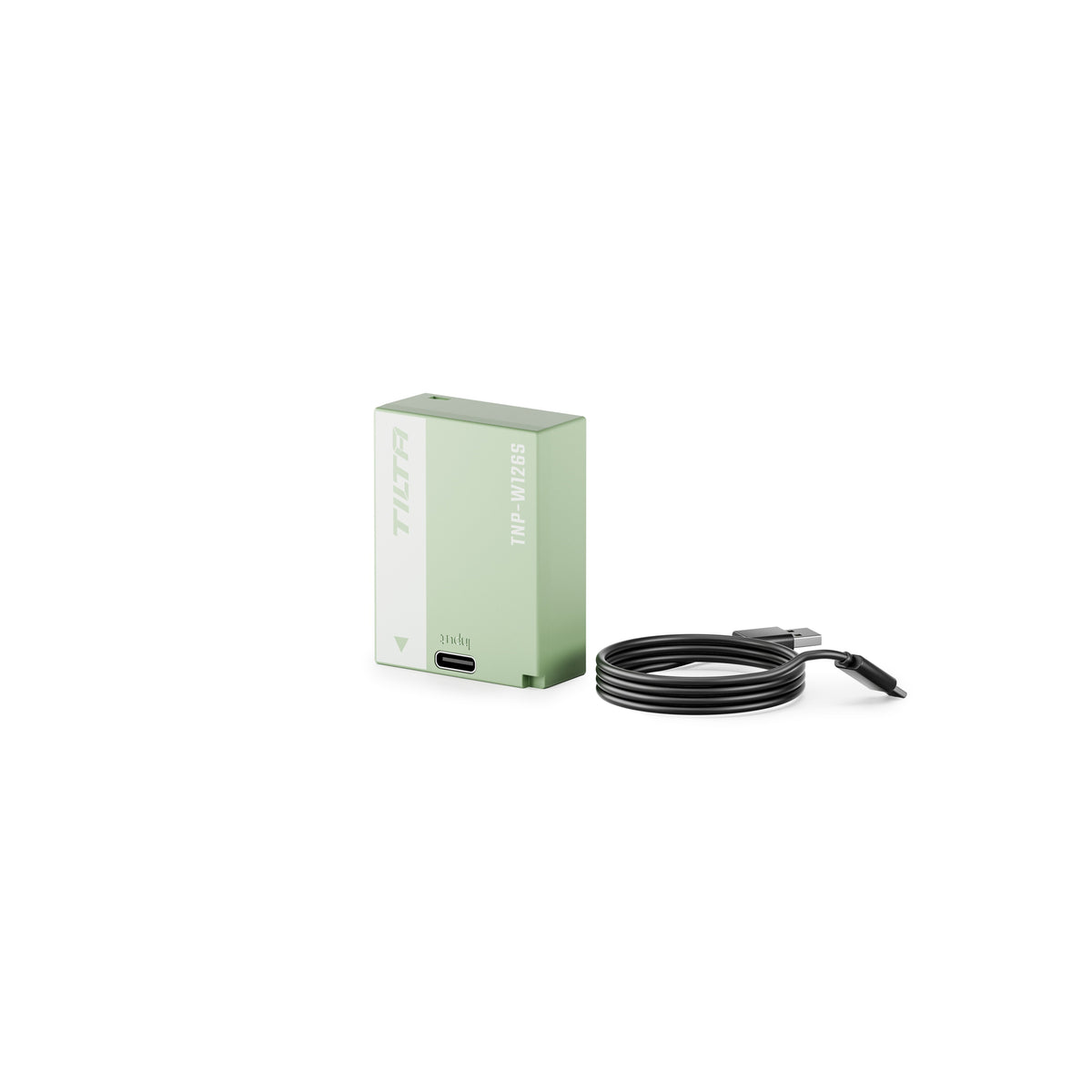Tilta NP-W126S Battery with USB-C Input (1050mAh) - Ash Green